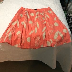 18/20 tropical a-line skirt